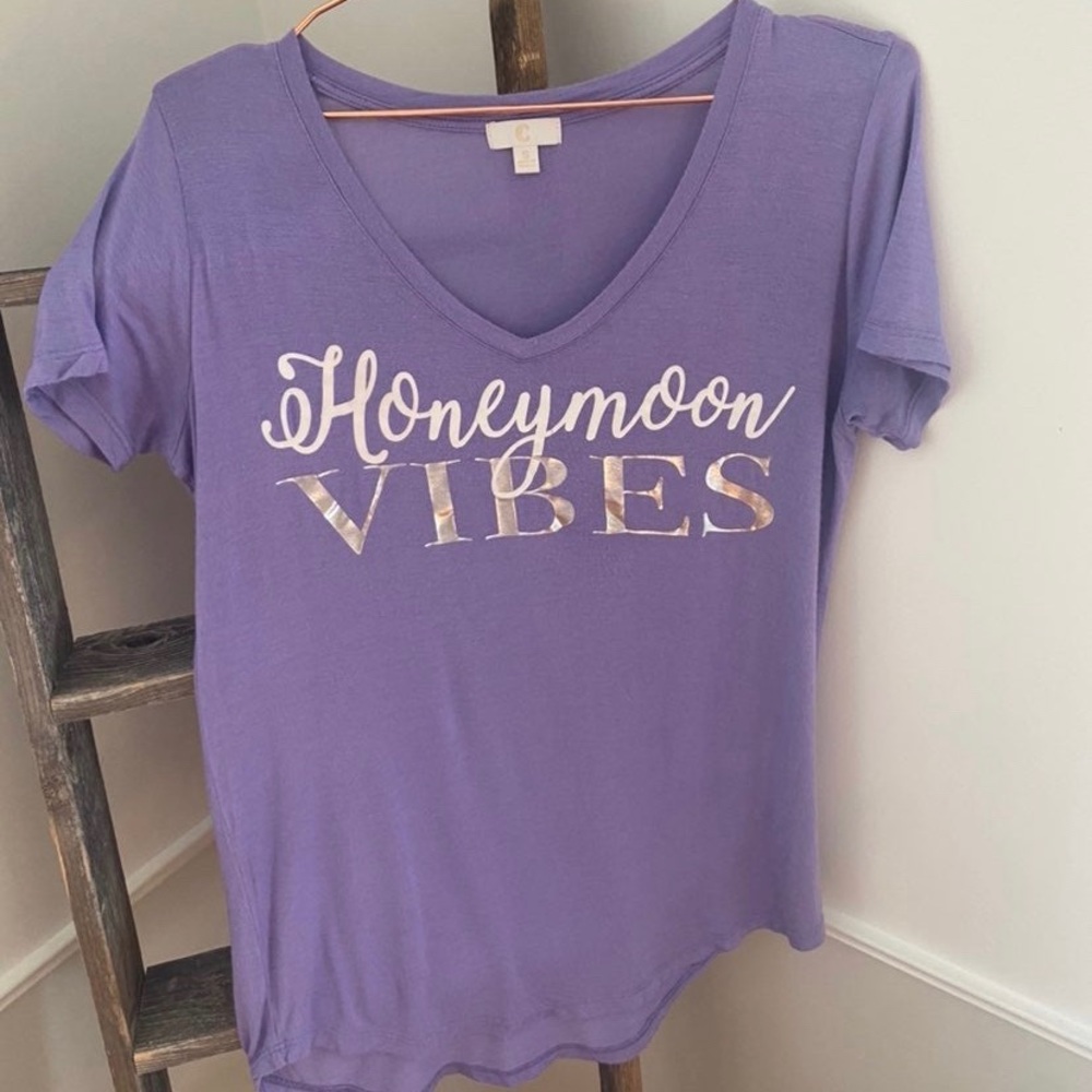 Honeymoon bridal T-shirt